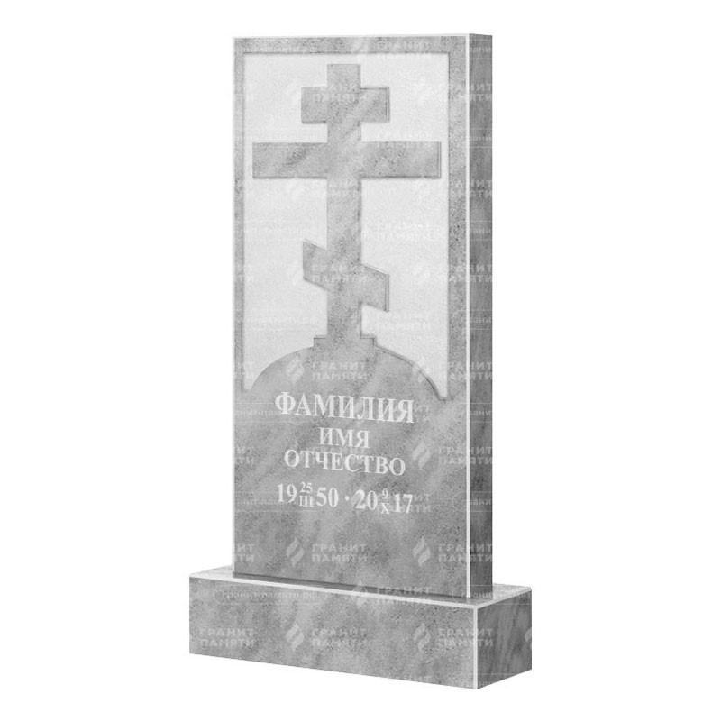 Памятники из мрамора в Омске | Мраморный памятник ФМ-125