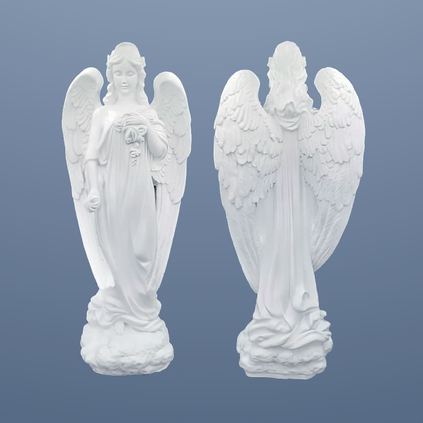Скульптуры из искусственного мрамора в Омске | Скульптура Ангела №2