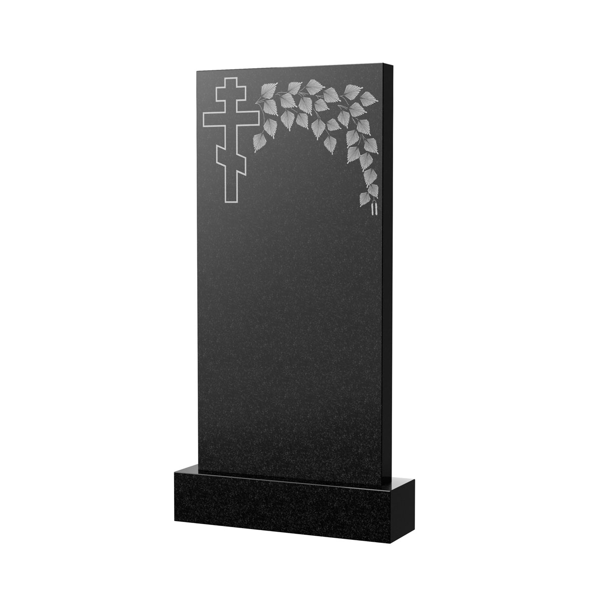 Художественное оформление памятника в Омске | Художественное оформление на гранитную стелу, рисунок ВХО-033