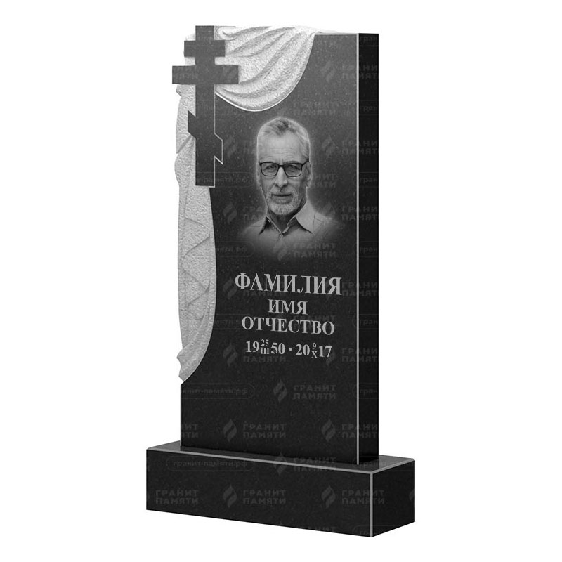 Гранитные памятники в Омске | Гранитный памятник ФГ-084