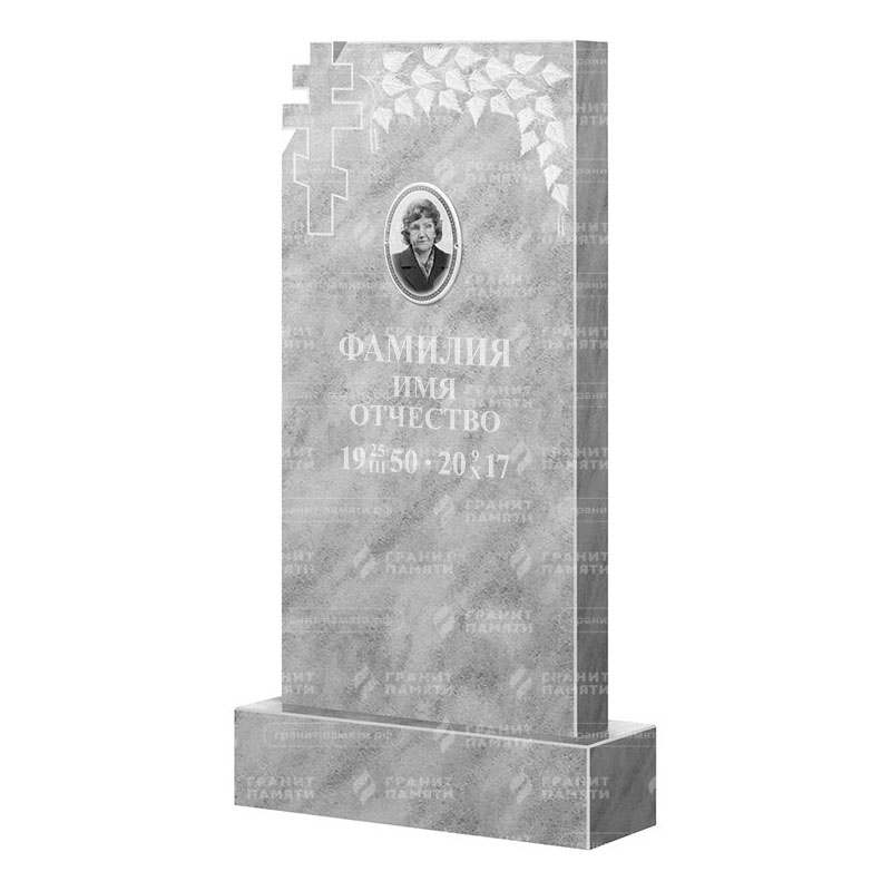 Памятники из мрамора в Омске | Мраморный памятник ФМ-202