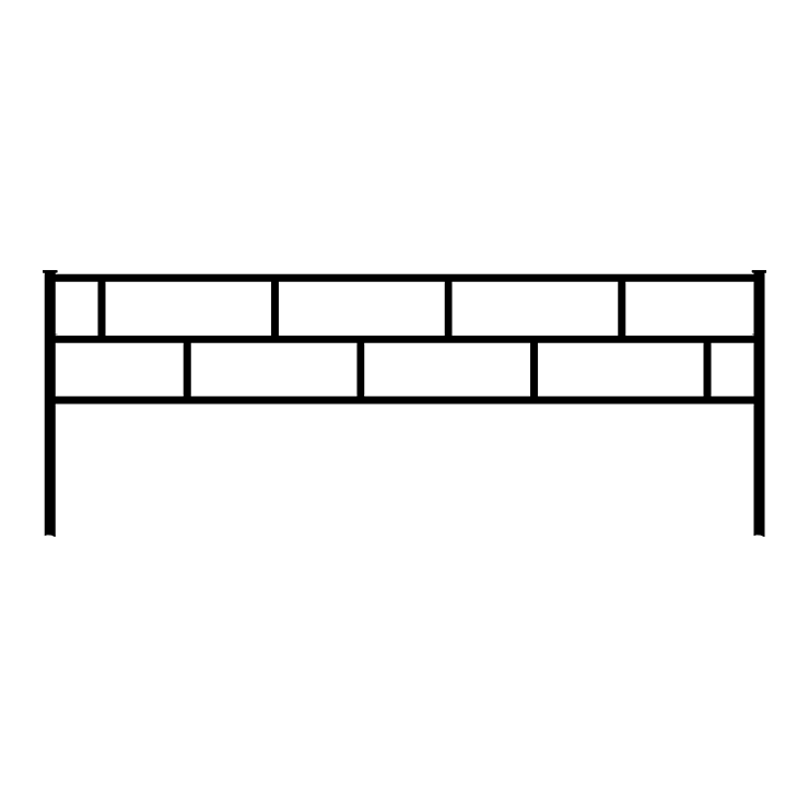 Металлические оградки, столы, скамейки в Омске | Оградка №5