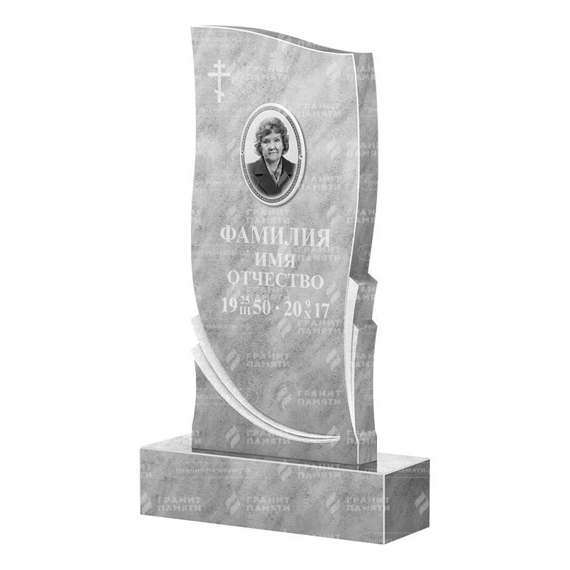 Памятники из мрамора в Омске | Мраморный памятник ФМ-044
