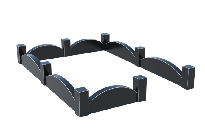 Цоколи на могилу в Омске | Цоколь на могилу №0001