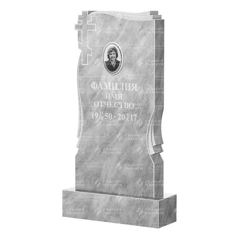 Памятники из мрамора в Омске | Мраморный памятник ФМ-185