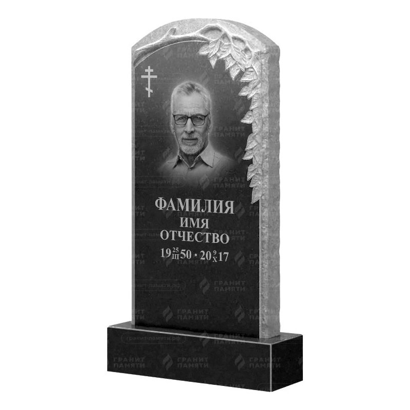 Памятники из гранита с деревом в Омске | Гранитный памятник ФГ-107
