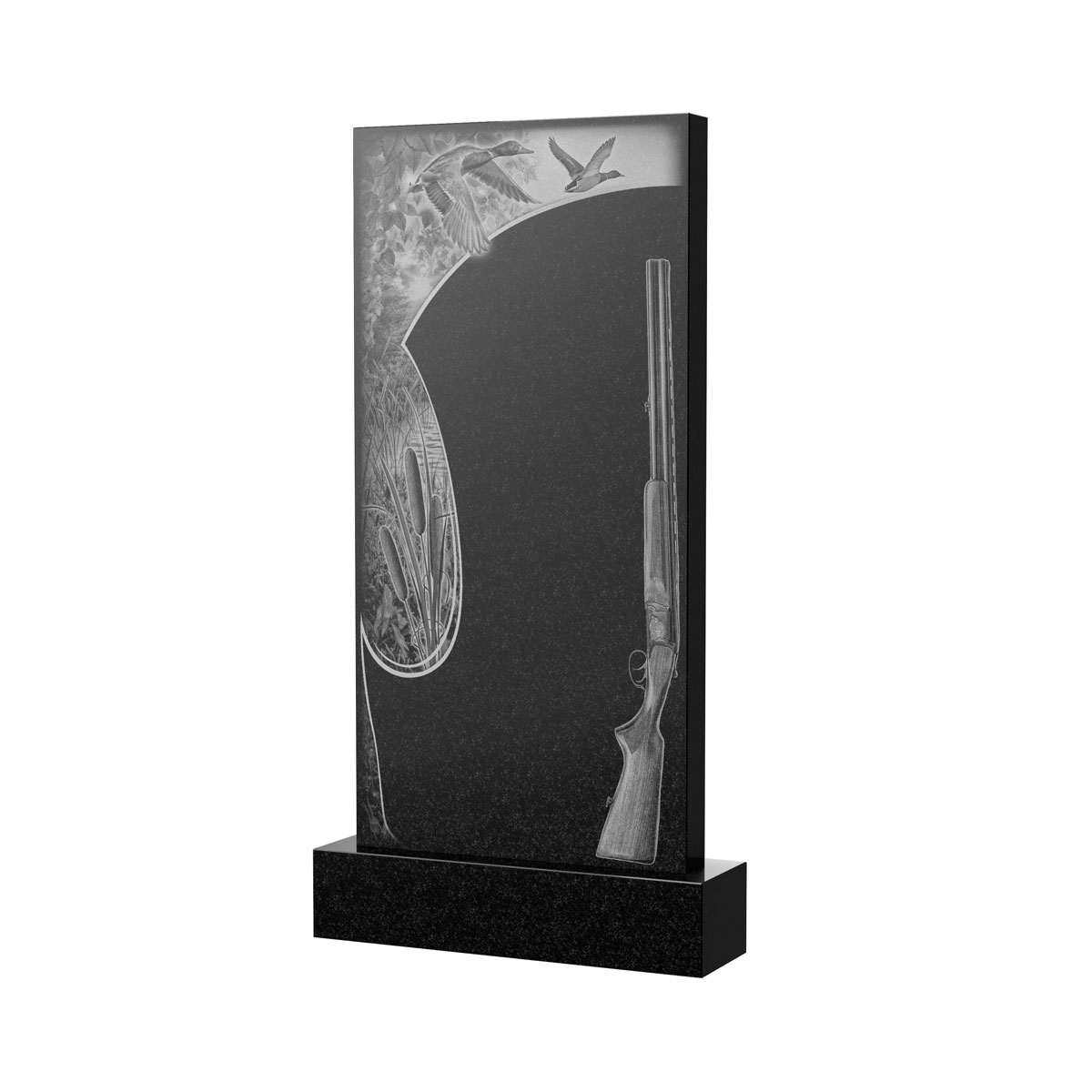 Художественное оформление памятника в Омске | Художественное оформление на гранитную стелу, рисунок ВХО-052