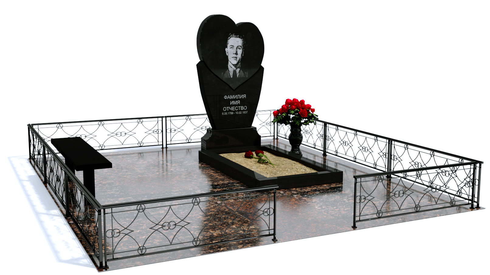 Одинарные мемориальные комплексы в Омске | Мемориальный комплекс №2