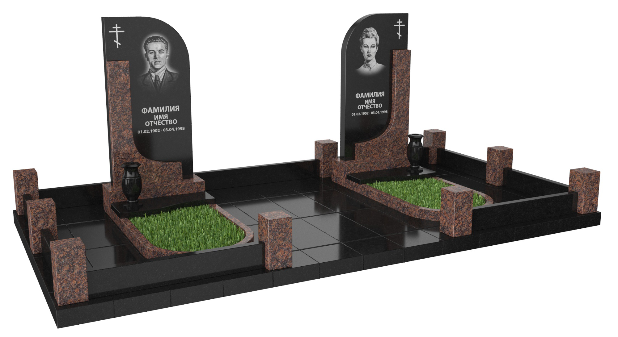 Двойные мемориальные комплексы в Омске | Мемориальный комплекс №22