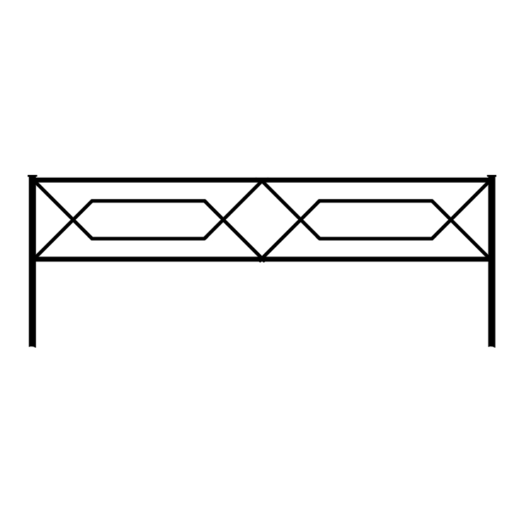 Кованые изделия в Омске | Кованая оградка ОГ.001