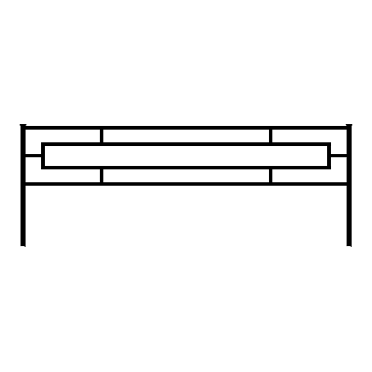 Металлические оградки, столы, скамейки в Омске | Оградка №6