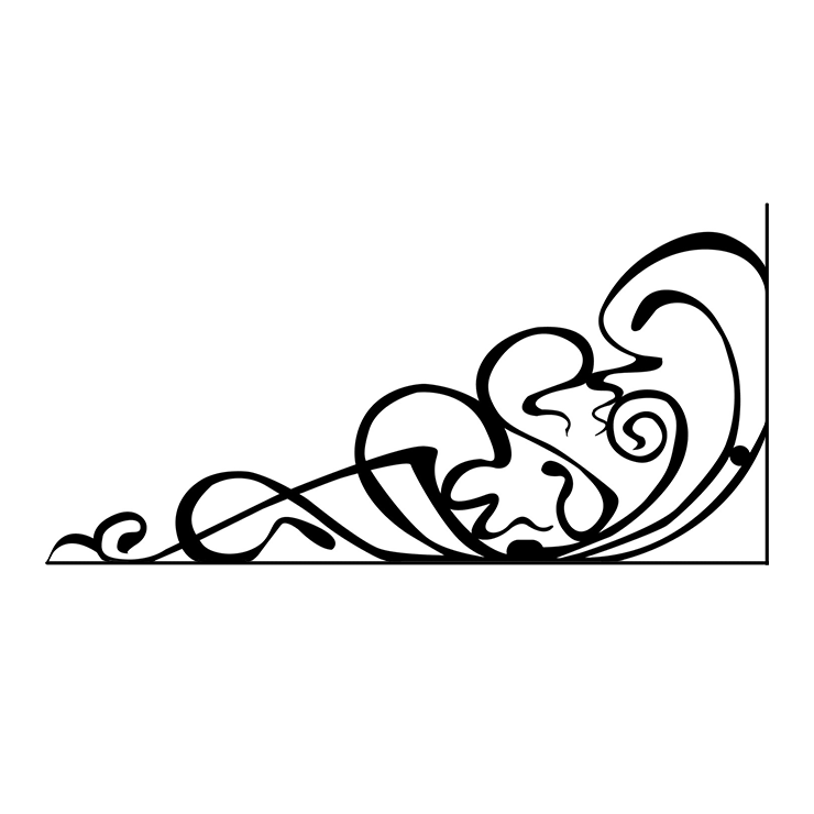 Кованые изделия в Омске | Кованый уголок УГ.005