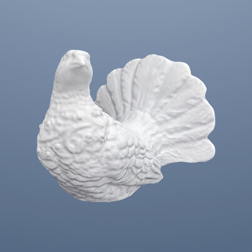 Скульптуры из искусственного мрамора в Омске | Голубь лево