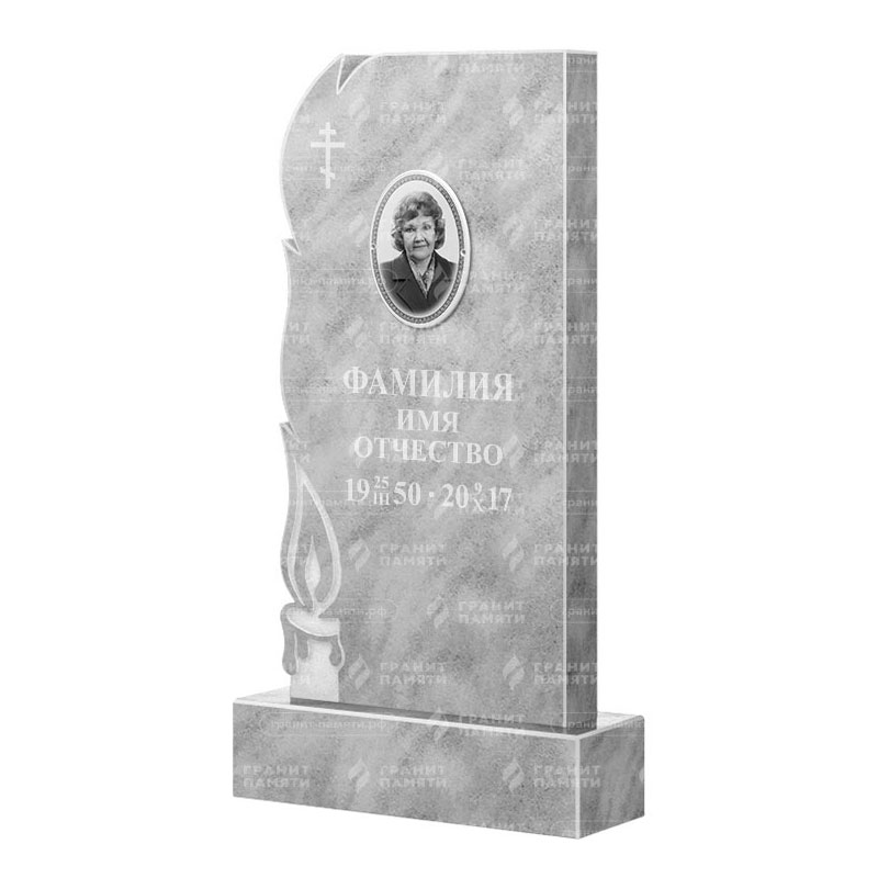 Памятники из мрамора в Омске | Мраморный памятник ФМ-106