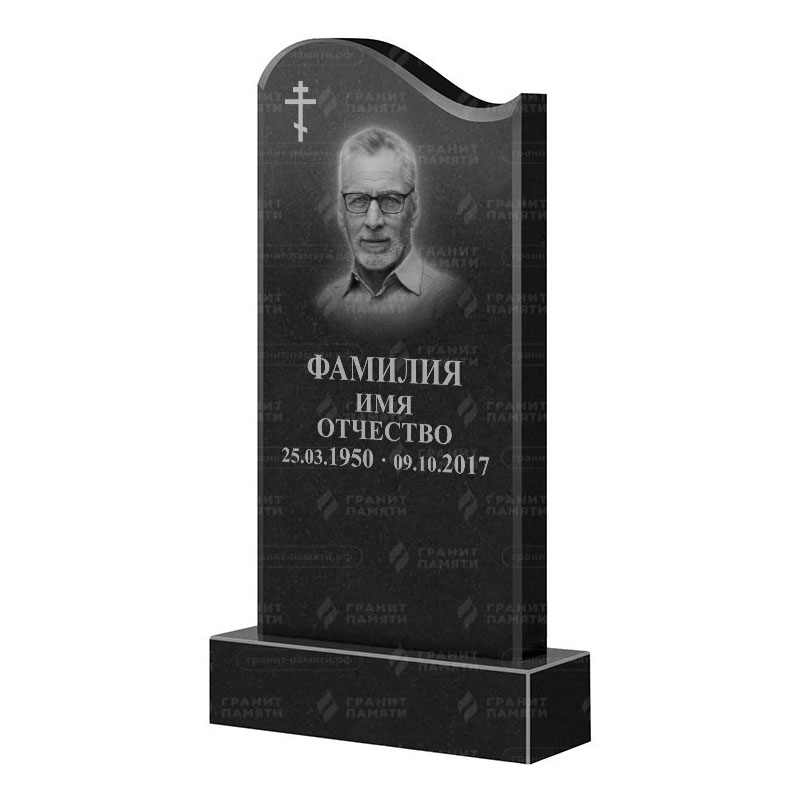 Памятники из гранита классические в Омске | Гранитный памятник ФГ-141