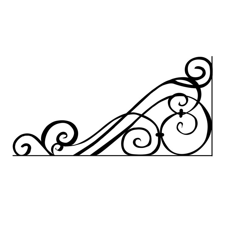 Кованые изделия в Омске | Кованый уголок УГ.006