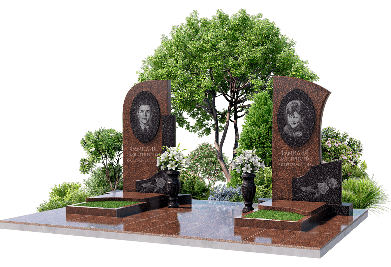 Уход и озеленение мест захоронений в Омске