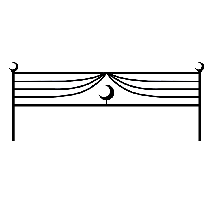 Металлические оградки, столы, скамейки в Омске | Оградка №10