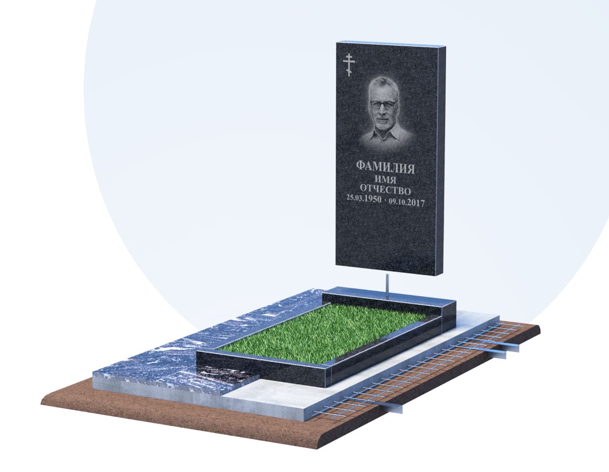 Установка памятника в Омске