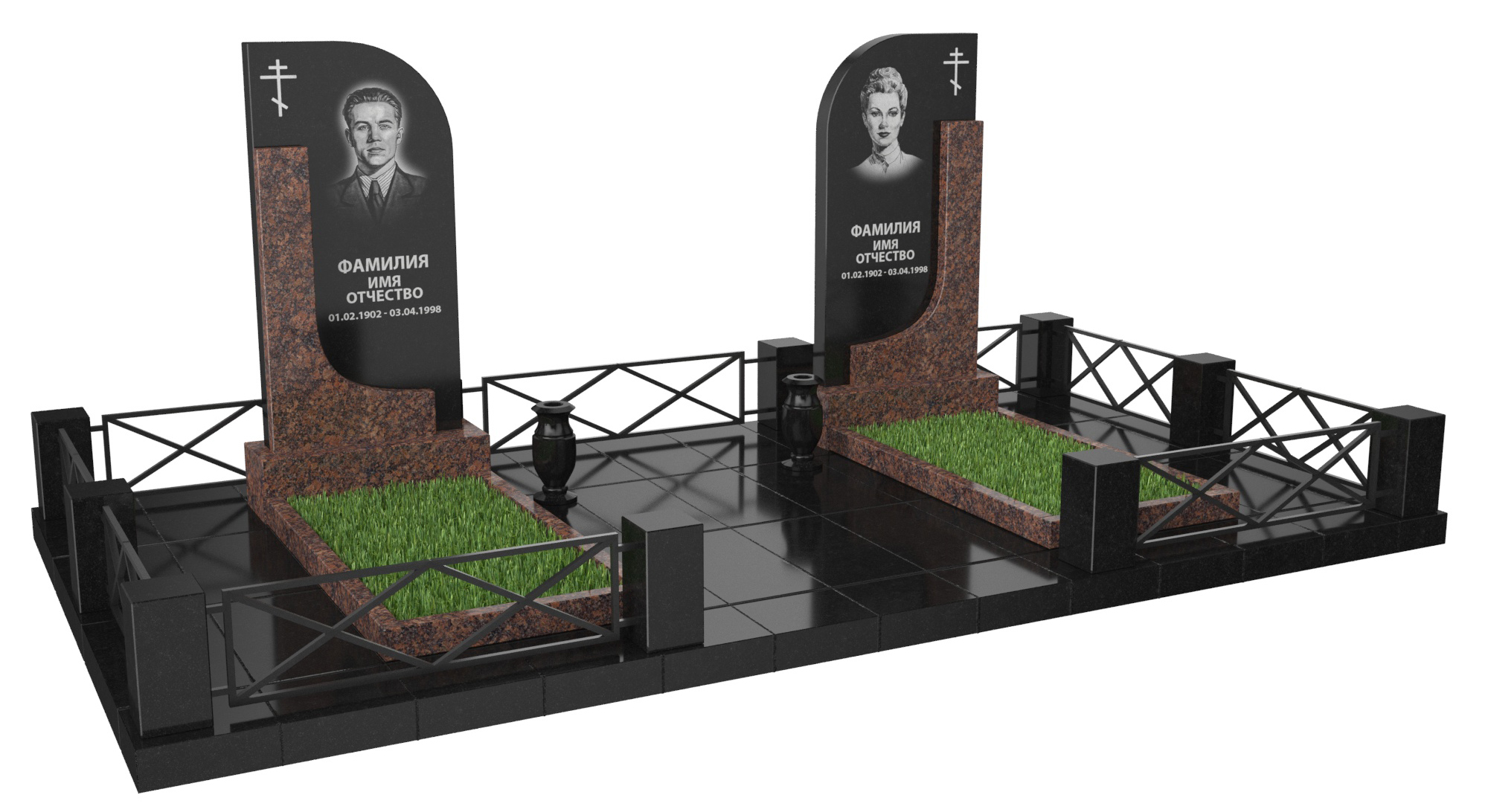 Двойные мемориальные комплексы в Омске | Мемориальный комплекс №23