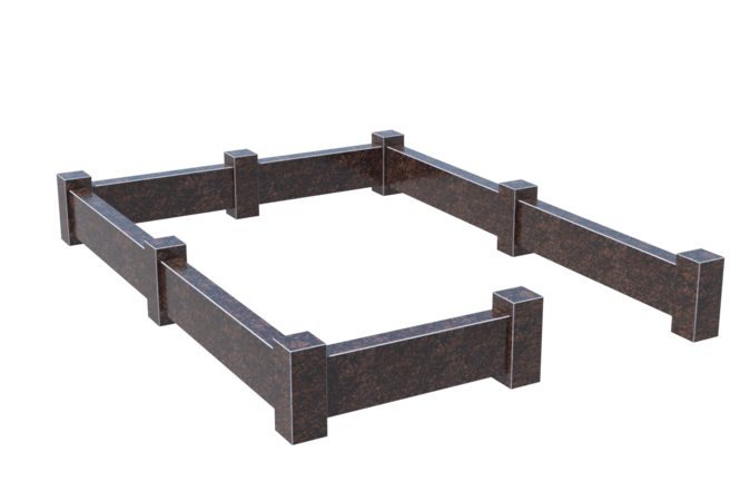 Цоколи на могилу в Омске | Цоколь на могилу №0034