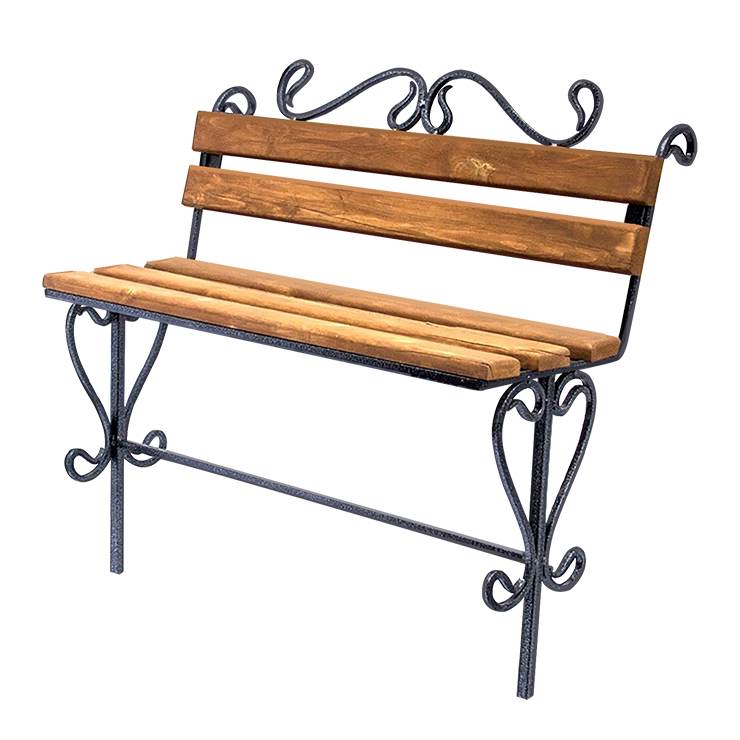 Кованые изделия в Омске | Кованая скамейка СТ.005