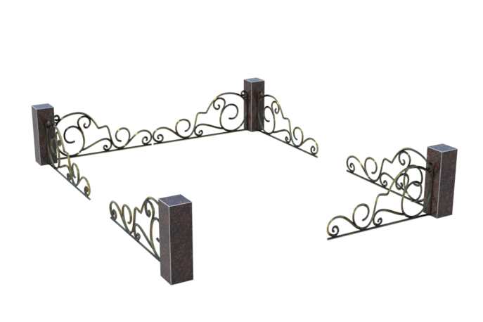 Цоколи на могилу в Омске | Цоколь на могилу №0050