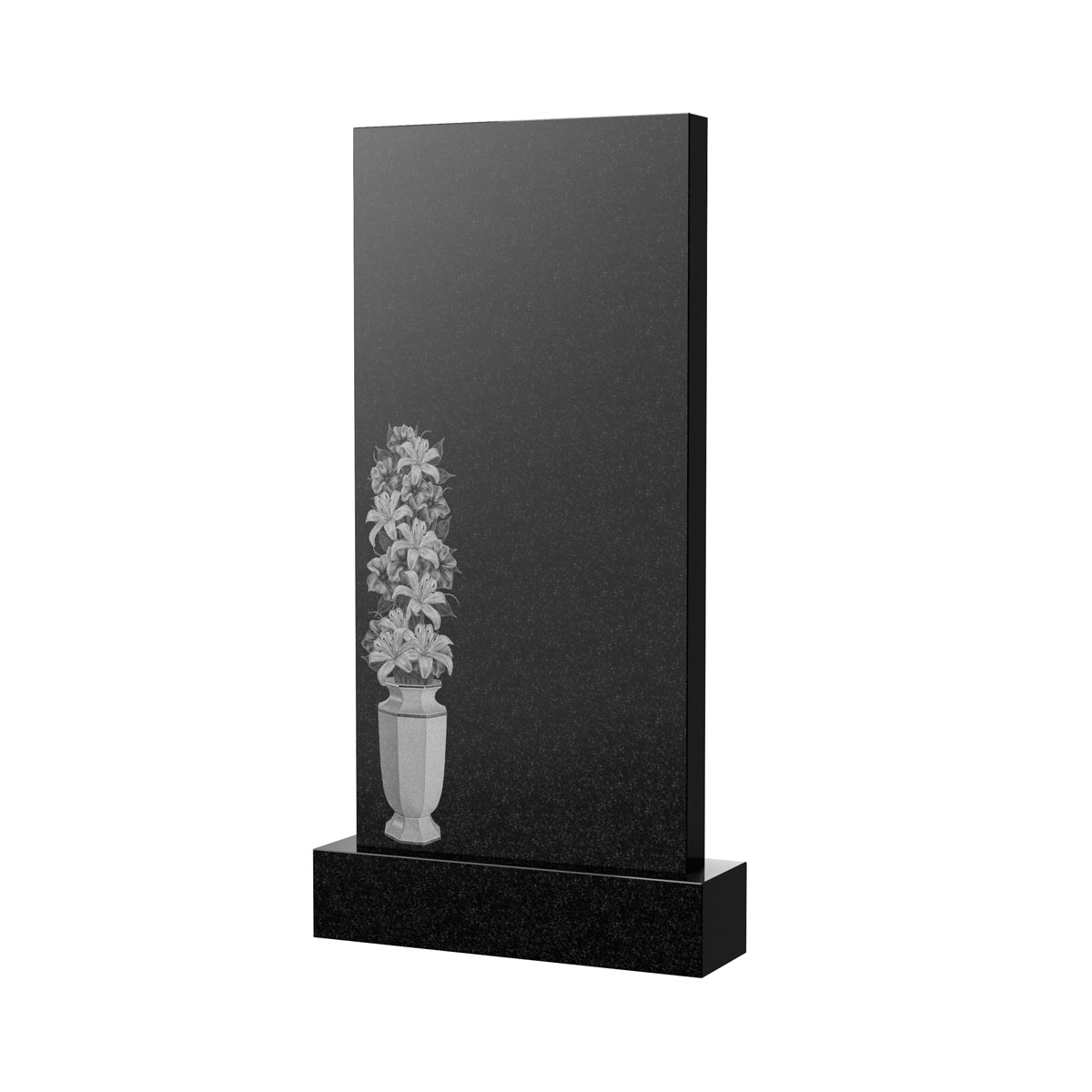 Художественное оформление памятника в Омске | Художественное оформление на гранитную стелу, рисунок ВХО-057