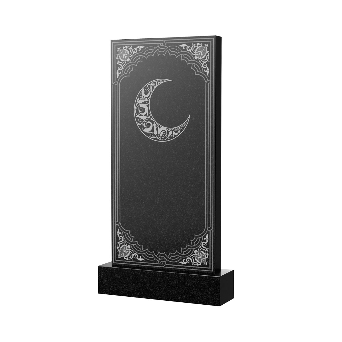 Художественное оформление памятника в Омске | Художественное оформление на гранитную стелу, рисунок ВХО-041