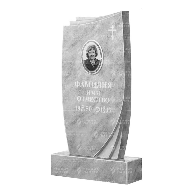 Памятники из мрамора в Омске | Мраморный памятник ФМ-057