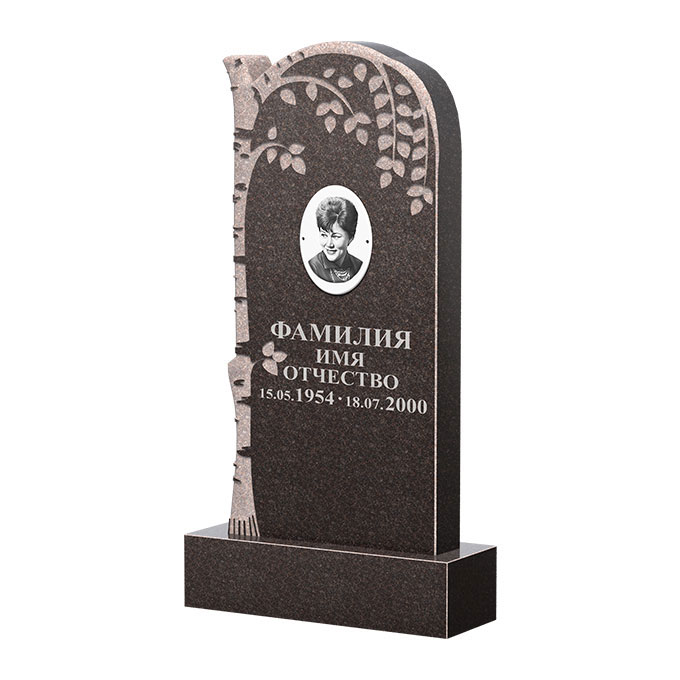 Гранитные памятники в Омске | Памятник из гранита Карел Brown ФГЦ-091