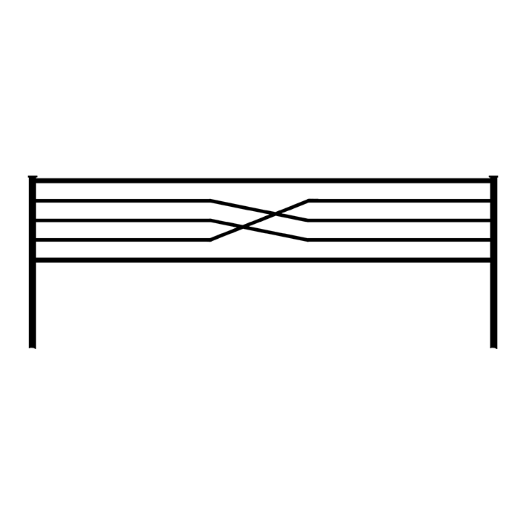 Металлические оградки, столы, скамейки в Омске | Оградка №7