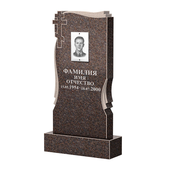 Гранитные памятники в Омске | Памятник из гранита Карел Brown ФГЦ-185