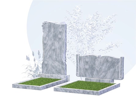 Памятники из мрамора в Омске